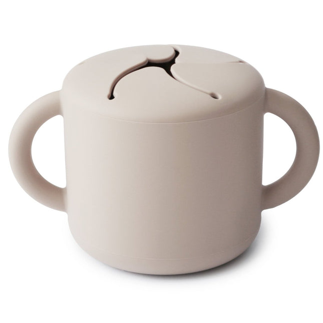 Mushie Snackbakje Ivory koop je bij Babywinkel