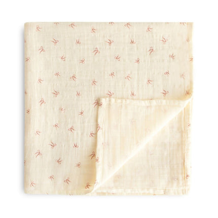 MUSHIE - SWADDLE - Bows - Babywinkel - 840355803174
