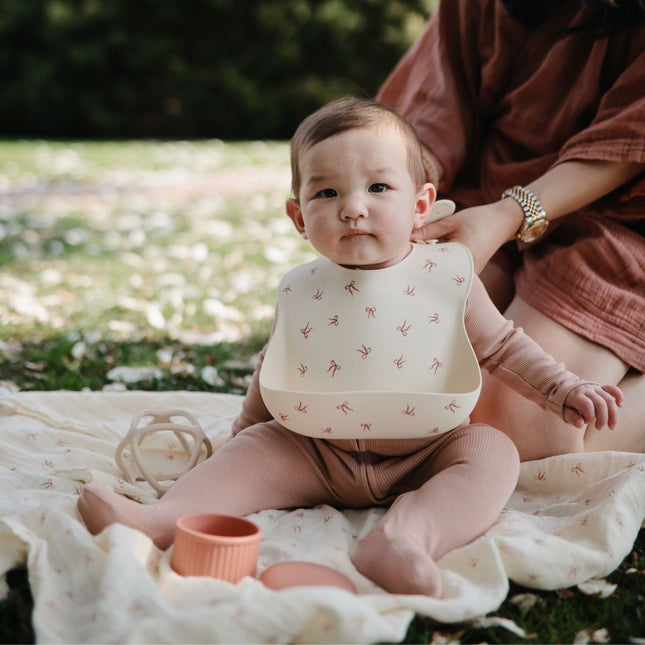 MUSHIE - SWADDLE - Bows - Babywinkel - 840355803174