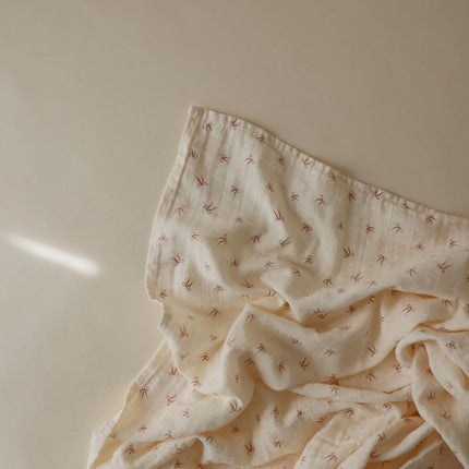 MUSHIE - SWADDLE - Bows - Babywinkel - 840355803174