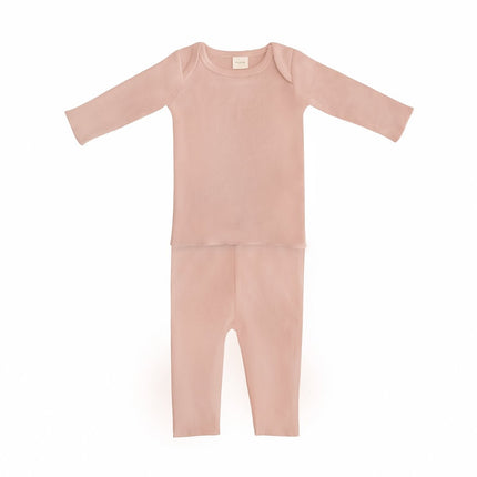 Mushie Two Pieces Set Roze koop je bij Babywinkel