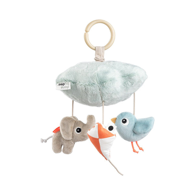 Done by Deer Muziekmobiel Playground Blauw koop je bij Babywinkel