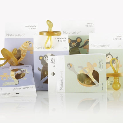 Natursutten Speen Rond Kers S - Natursutten - Babywinkel - 894654002806