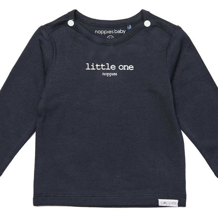 Noppies Baby Shirt Charcoal - Noppies - Babywinkel - 8719788385651