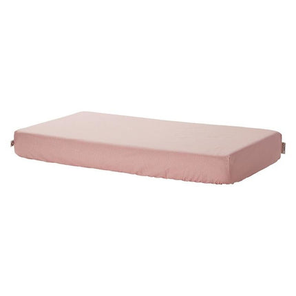 Noppies Hoeslaken Tiny Dot Popeline Voor Ledikant Misty Rose - Noppies - Babywinkel - 8719788633578