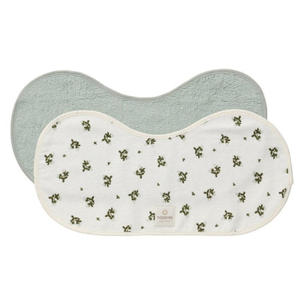 Noppies Monddoekje Botanisch Puritan Gray 2st - Noppies - Babywinkel - 8719788699420