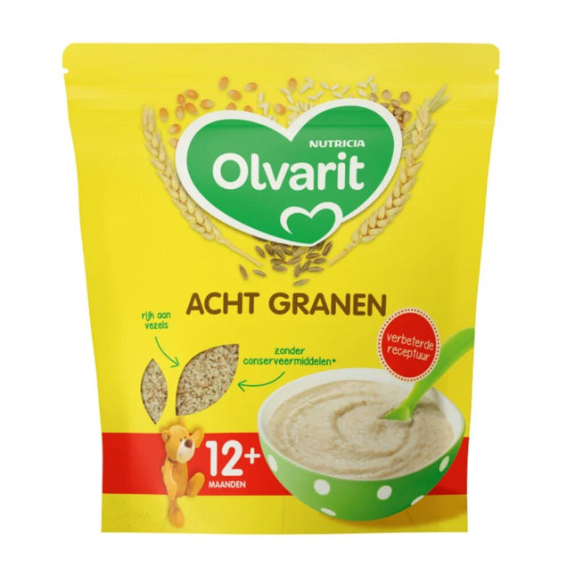 Olvarit Babyvoeding Acht Granen 12+ Maanden koop je bij Babywinkel