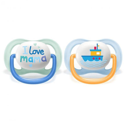 Philips Avent Fopspeen Air Happy Range Boy +0 Mnd 2st - Philips Avent - Babywinkel - 8710103949169