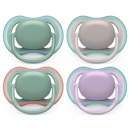 Philips Avent Fopspeen Mix Air +6 Mnd Neutral 2st - Philips Avent - Babywinkel - 8710103993070