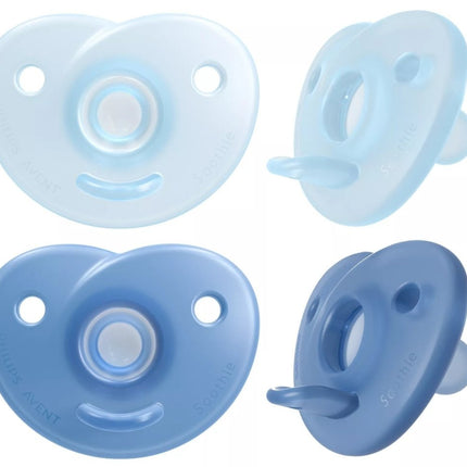 Philips Avent Fopspeen Soothie Boy +0 Mnd 2st - Philips Avent - Babywinkel - 8710103963882