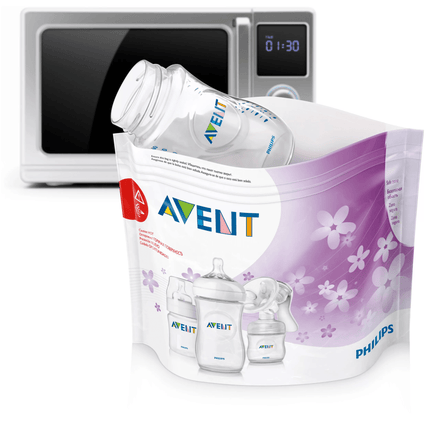 Philips Avent Sterilisatiezakjes Magnetron 5st - Philips Avent - Babywinkel - 8710103606611