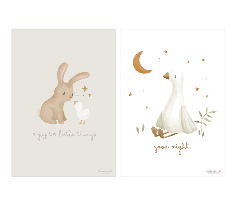 Poster A3 NBN Little Goose - Babywinkel - 8721122585900