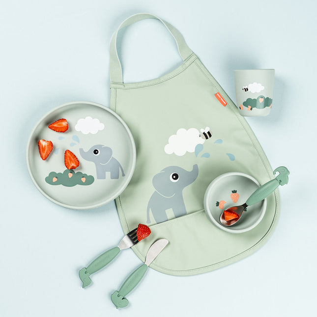 Pull - over bib Elphee Green koop je bij Babywinkel