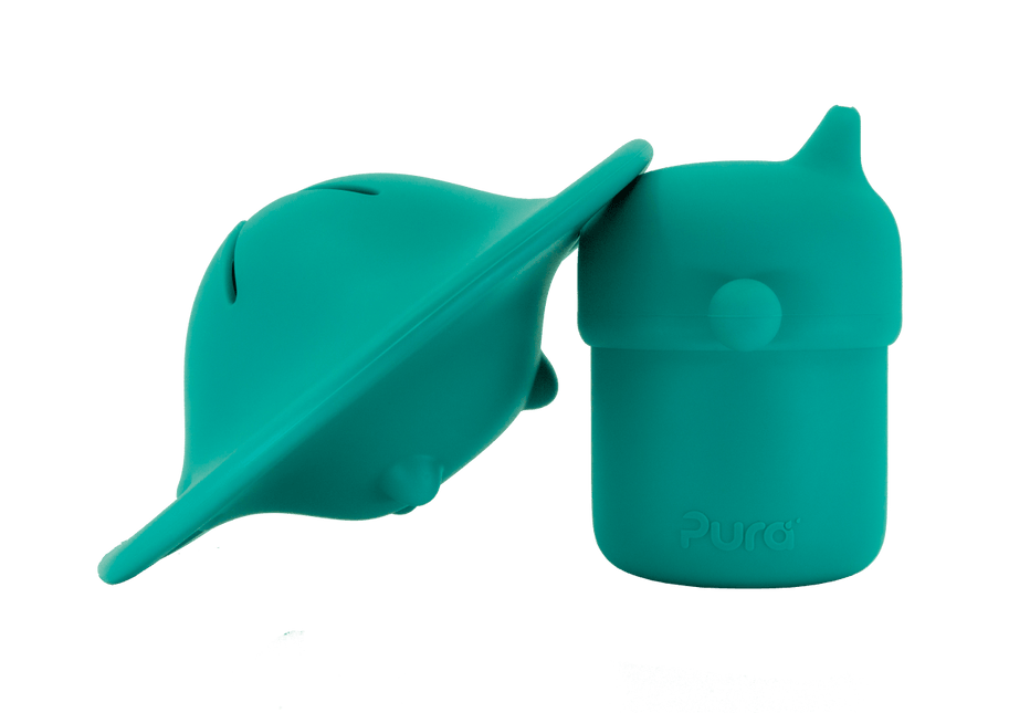 Pura Drinkbeker My - My™Siliconen Mint 150Ml + Snack Cup koop je bij Babywinkel