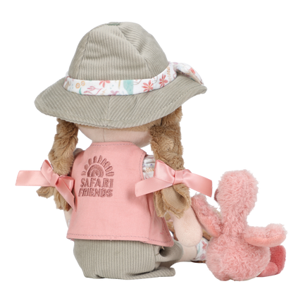 <tc>Little Dutch</tc> Kuscheltier Rosa Safari