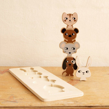 Roommate Puzzel Totem Country Life - Roommate - Babywinkel - 5713137005262