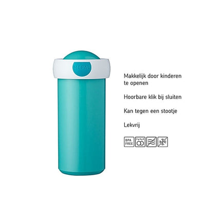 Schoolbeker Campus 300ml Dino - Babywinkel - 8711269987927