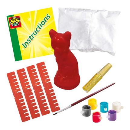 Ses 01218 Gieten En Schilderen Kat - Babywinkel - 8710341012182