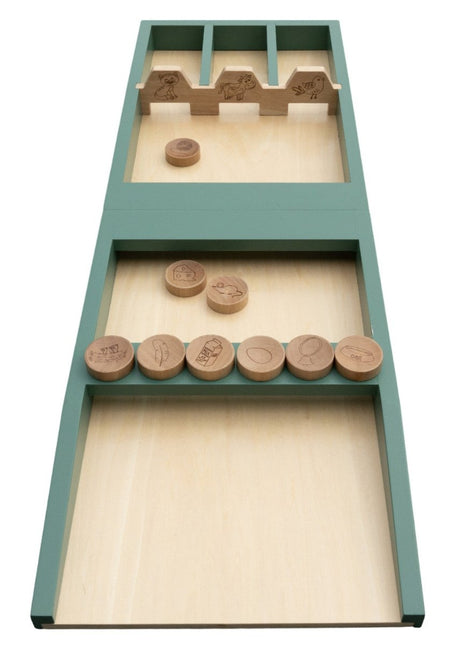 Sjoelbak/shuffle board/jeu de pallet/Jakkolo basilgreen koop je bij Babywinkel