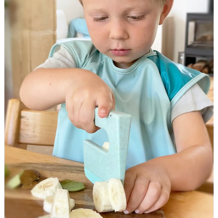 SKÅGFÄ KLYV Kidssafe Messer Aqua