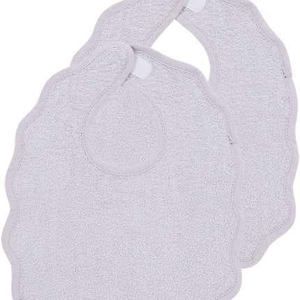 Slab 2 - pack badstof Wavy - soft lavender - Babywinkel - 4054703477214