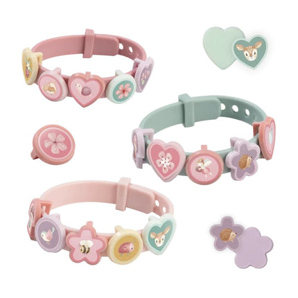 Little Dutch Set zum Basteln von Armbändern „Rosa & Friends“