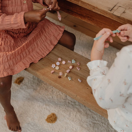 Little Dutch Set zum Basteln von Armbändern „Rosa & Friends“