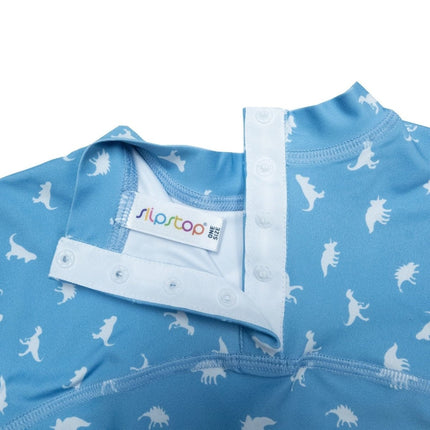 Slipstop UV Shirt Dino Petrol - Slipstop - Babywinkel - 8683555254153