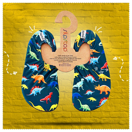 Slipstop Waterschoentjes Dino - Babywinkel - 8680671307442