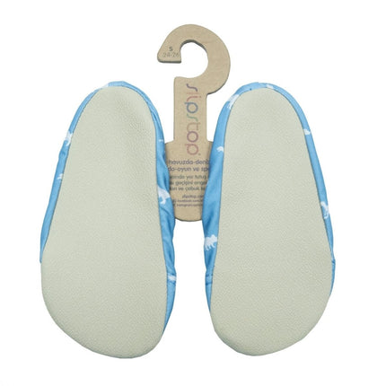 Slipstop Waterschoentjes Dino Petrol - Slipstop - Babywinkel - 8683555253576