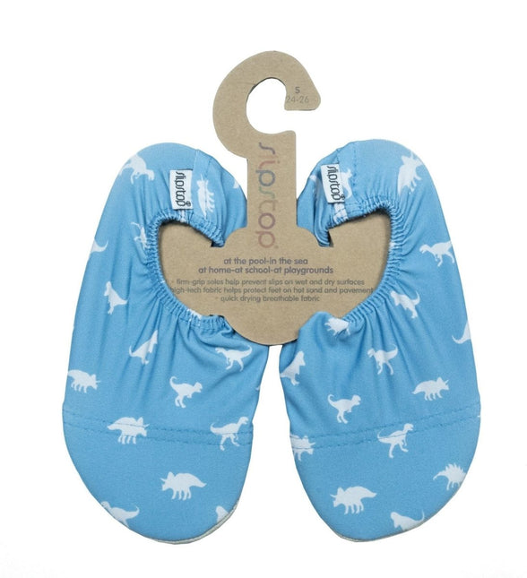Slipstop Waterschoentjes Dino Petrol - Slipstop - Babywinkel - 8683555253576