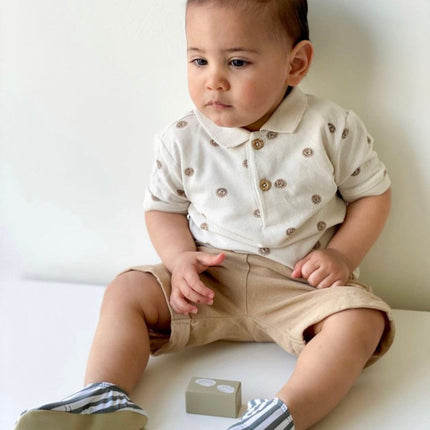 Slipstop Waterschoentjes Greenbay Stripe - Babywinkel - 8683555211262