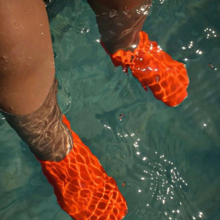 Slipstop Waterschoentjes Neon Orange - Babywinkel - 8680671316796