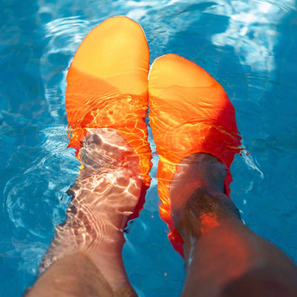 Slipstop Waterschoentjes Neon Orange - Babywinkel - 8680671316796