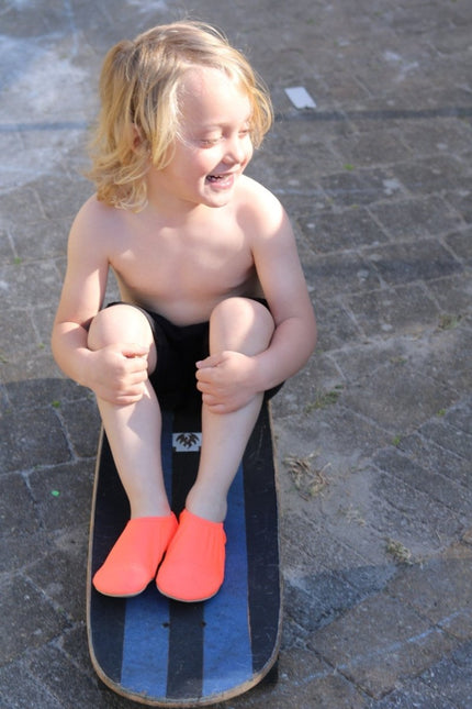 Slipstop Waterschoentjes Neon Orange - Babywinkel - 8680671316796