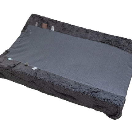 Snoozebaby Aankleedkussenhoes Happy Dressing Storm Grey 45x70cm - Snoozebaby - Babywinkel - 8719743857339