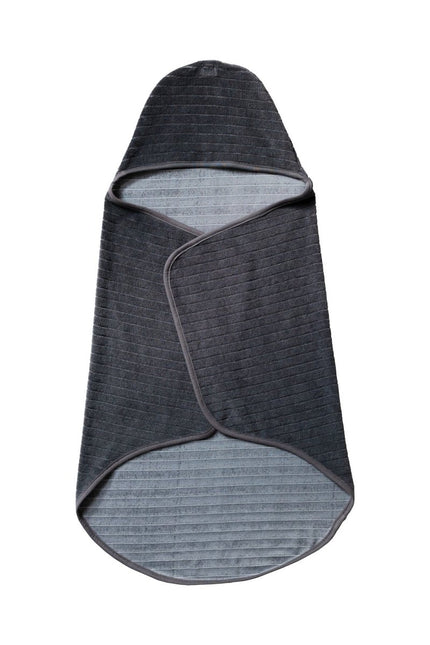 Snoozebaby Badcape Baby Storm Grey 80cm - Snoozebaby - Babywinkel - 8719743858480