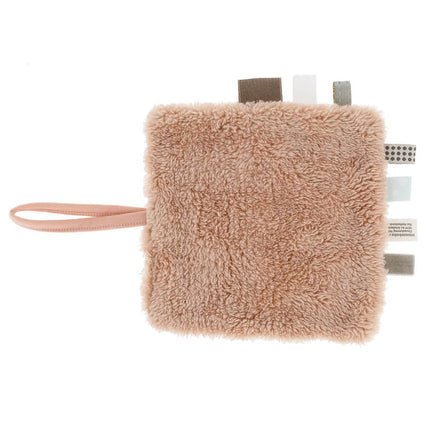 Snoozebaby Giftset Knuffeldoekje en Geboortekaartje Milky Rust - Snoozebaby - Babywinkel - 8719743856929