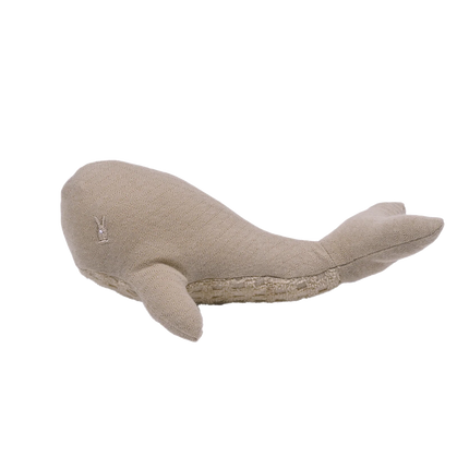 Snoozebaby Knuffel Wally Whale Desert Sand - Snoozebaby - Babywinkel - 8719743889996