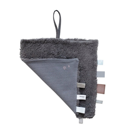 Snoozebaby Knuffeldoekje Sweet Dreaming Storm Grey 25x25cm - Snoozebaby - Babywinkel - 8719743857285