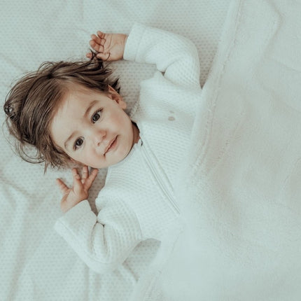 Snoozebaby Ledikantdeken T.O.G 2.0 Stone Beige 150x100cm - Snoozebaby - Babywinkel - 8719743856240