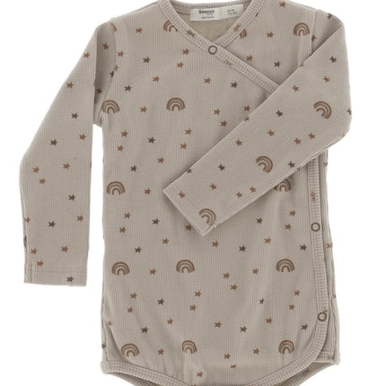 Snoozebaby Romper Milky Rust Rainbow - Snoozebaby - Babywinkel - 8719743857100