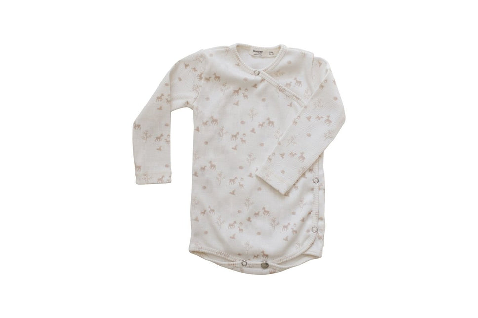 Snoozebaby Romper Peach Blush - Snoozebaby - Babywinkel - 8719743858329