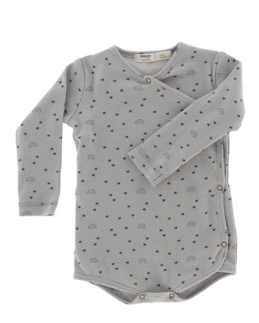 Snoozebaby Romper Smokey Green Lets Grow - Snoozebaby - Babywinkel - 8719743857148