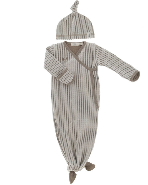 Snoozebaby Slaapzak Baby Cocon Incl Hat Warm Brown 60cm - Snoozebaby - Babywinkel - 8719743857049