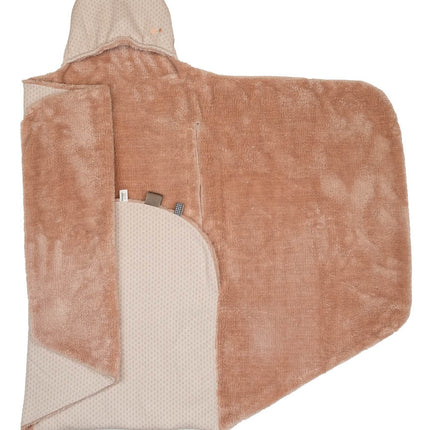 Snoozebaby Wikkeldeken Baby Trendy Wrapping Milky Rust 90x110cm - Snoozebaby - Babywinkel - 8719743856134