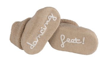 Socks "Dancing feet" Beige - Babywinkel - 8711811100002