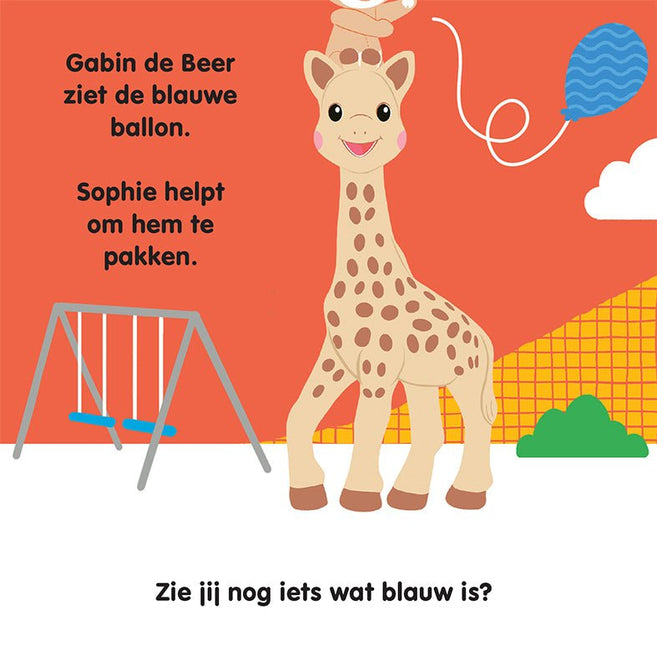 Sophie de Giraf Baby Boekje Sophie En Haar Vriendjes koop je bij Babywinkel