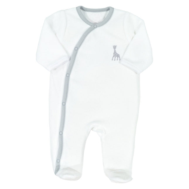 Sophie de Giraf Boxpakje Opening Schuin Velours Wit koop je bij Babywinkel