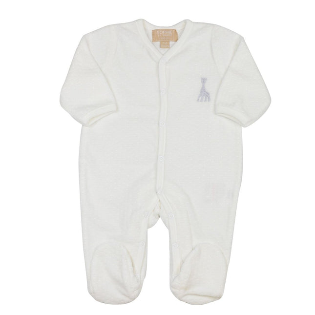 Sophie de Giraf Boxpakje Velours Gebroken Wit koop je bij Babywinkel